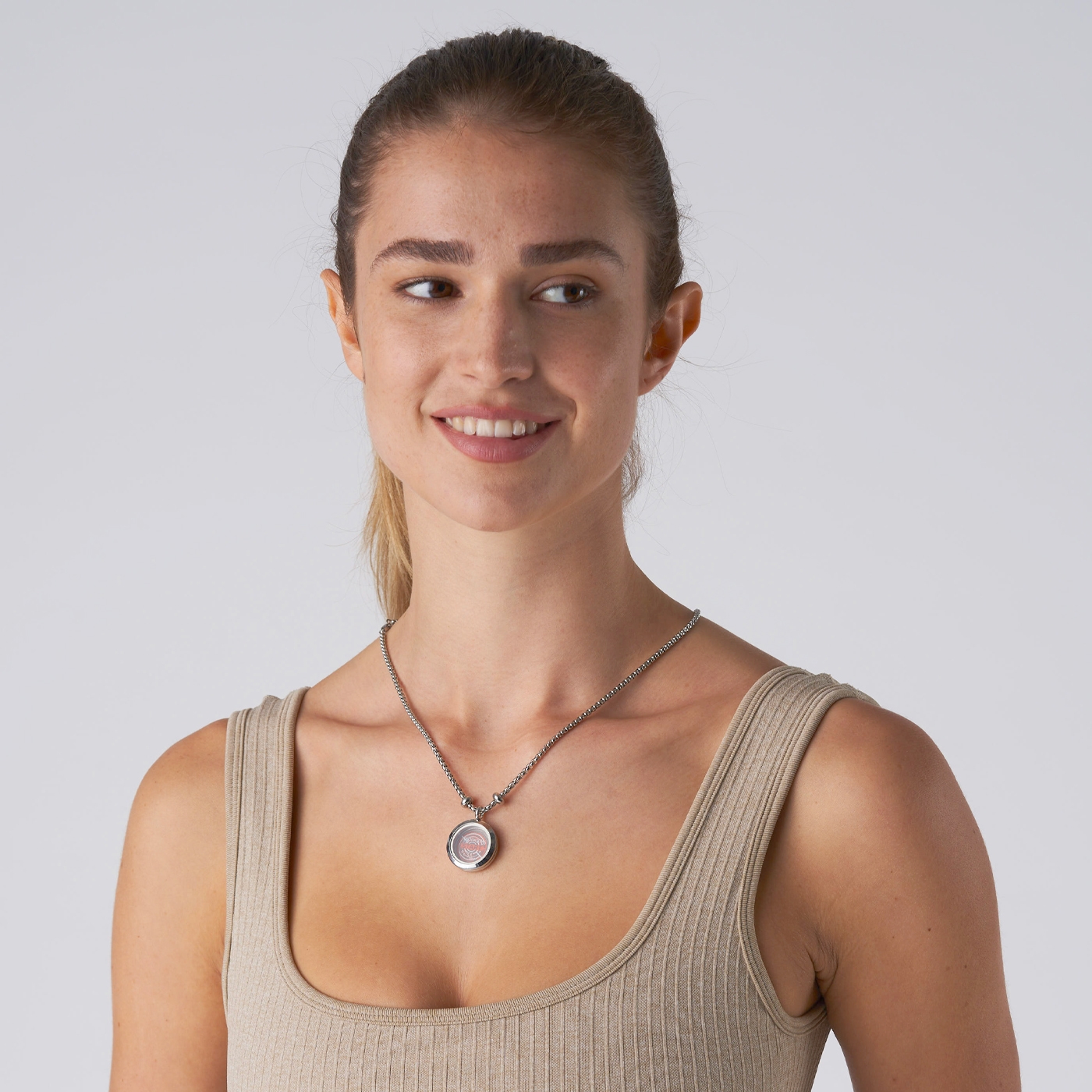 Collana porta dispositivi Taopatch® - Acciaio 60cm